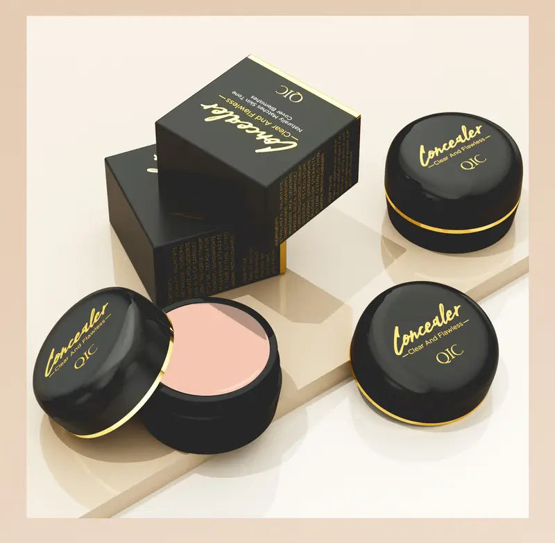 Creme Corretivo de Cobertura Total QIC – Esconde Manchas, Cicatrizes e Até Tatuagens!