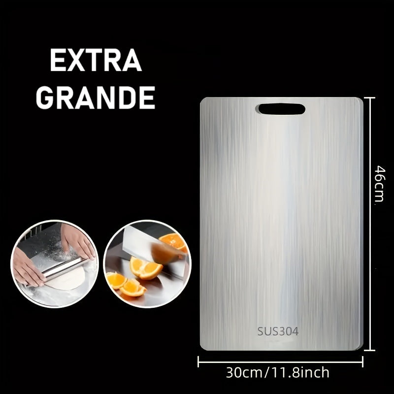 Tábua de Corte de Titânio Premium de Alto Desempenho - 100% Pura, Dupla Face  Durável, Higiênica
