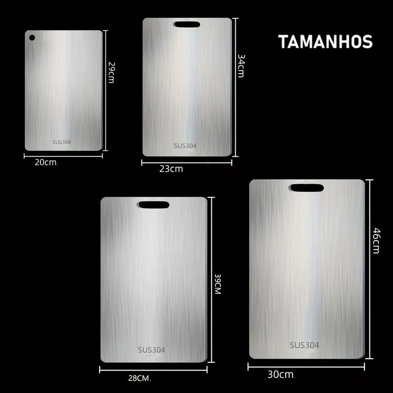 Tábua de Corte de Titânio Premium de Alto Desempenho - 100% Pura, Dupla Face  Durável, Higiênica