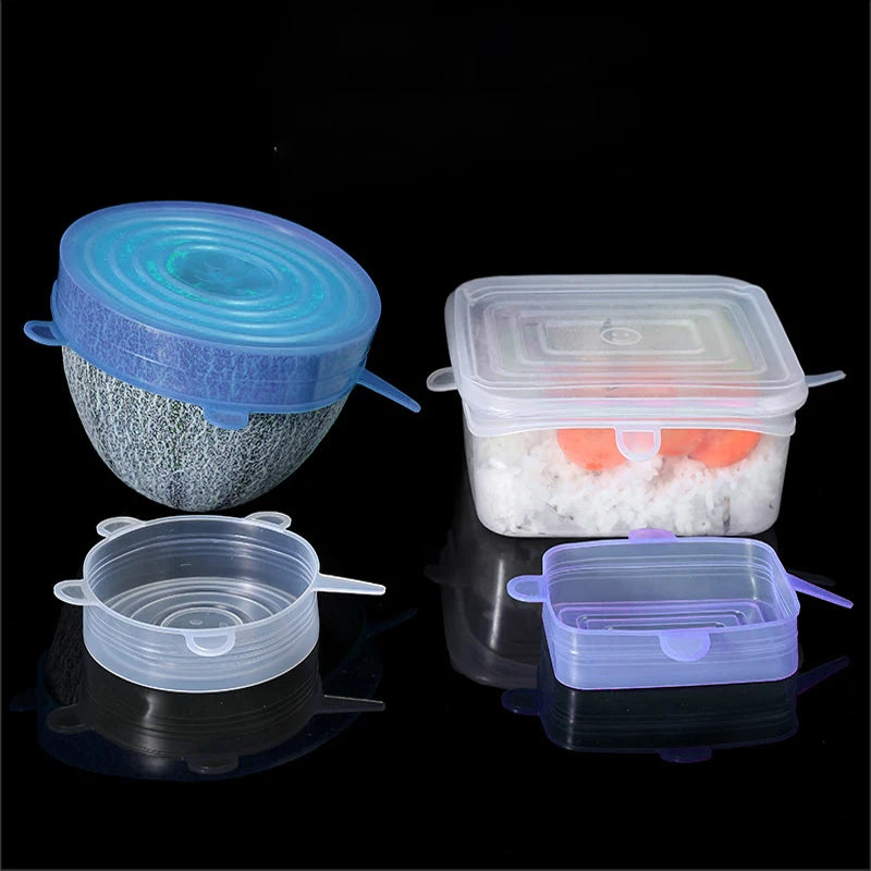 Tampa de Silicone Universal -PratikTampa- Matenha seus Alimentos Saudáveis por mais tempo.