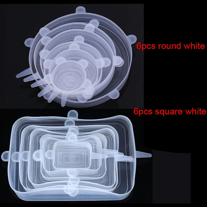 Tampa de Silicone Universal -PratikTampa- Matenha seus Alimentos Saudáveis por mais tempo.