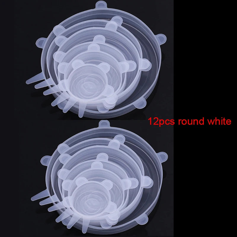 Tampa de Silicone Universal -PratikTampa- Matenha seus Alimentos Saudáveis por mais tempo.