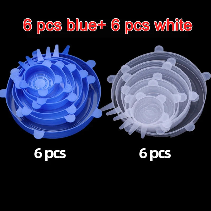 Tampa de Silicone Universal -PratikTampa- Matenha seus Alimentos Saudáveis por mais tempo.