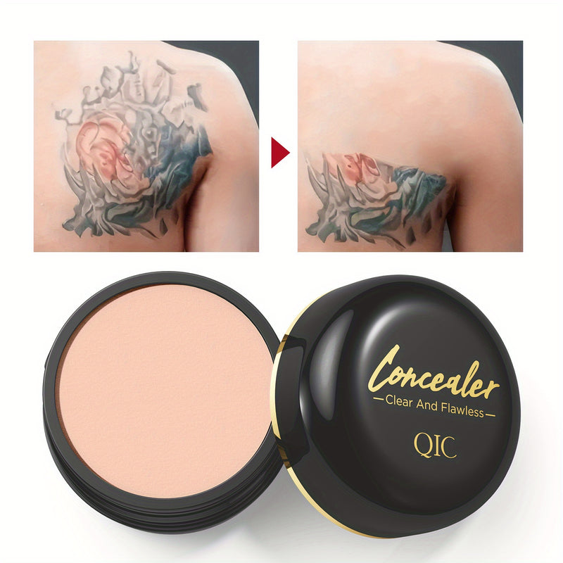 Creme Corretivo de Cobertura Total QIC – Esconde Manchas, Cicatrizes e Até Tatuagens!