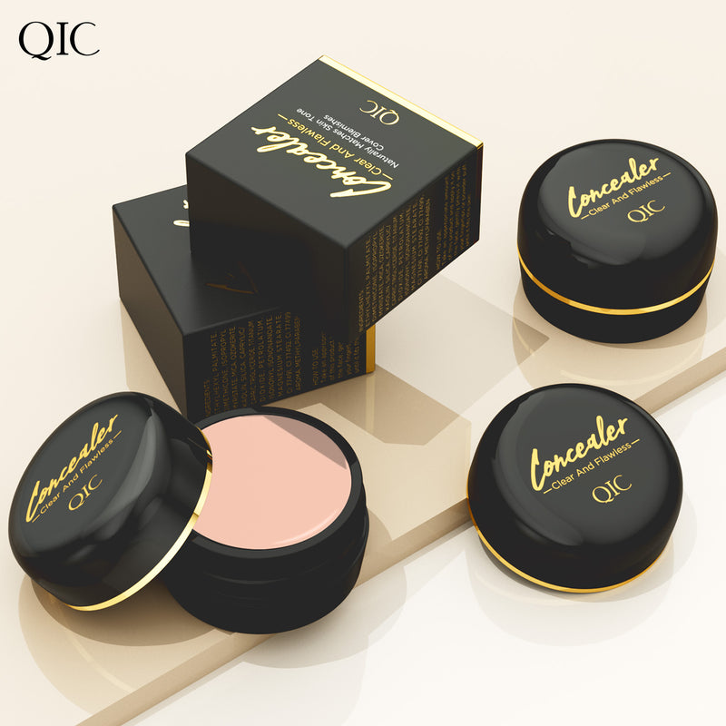 Creme Corretivo de Cobertura Total QIC – Esconde Manchas, Cicatrizes e Até Tatuagens!
