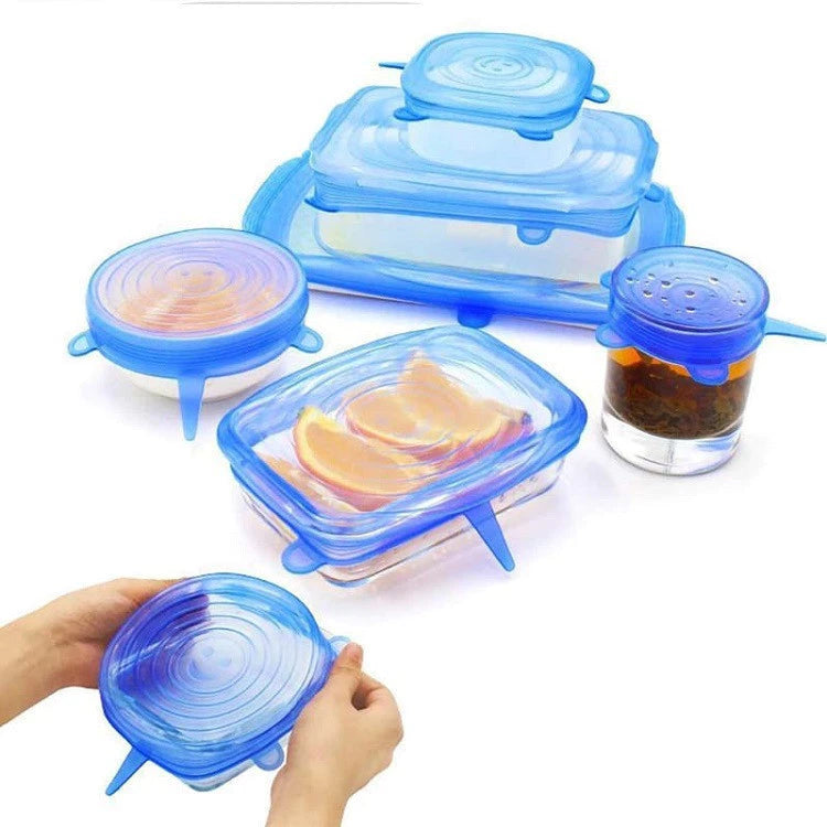 Tampa de Silicone Universal -PratikTampa- Matenha seus Alimentos Saudáveis por mais tempo.